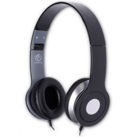 cuffie rebeltec city con microfono nero [uhrecrmp020]