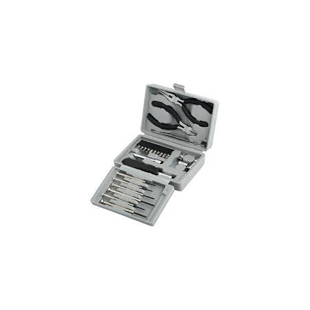 set utensili logilink wz0023 24pz grigio [wz0023]