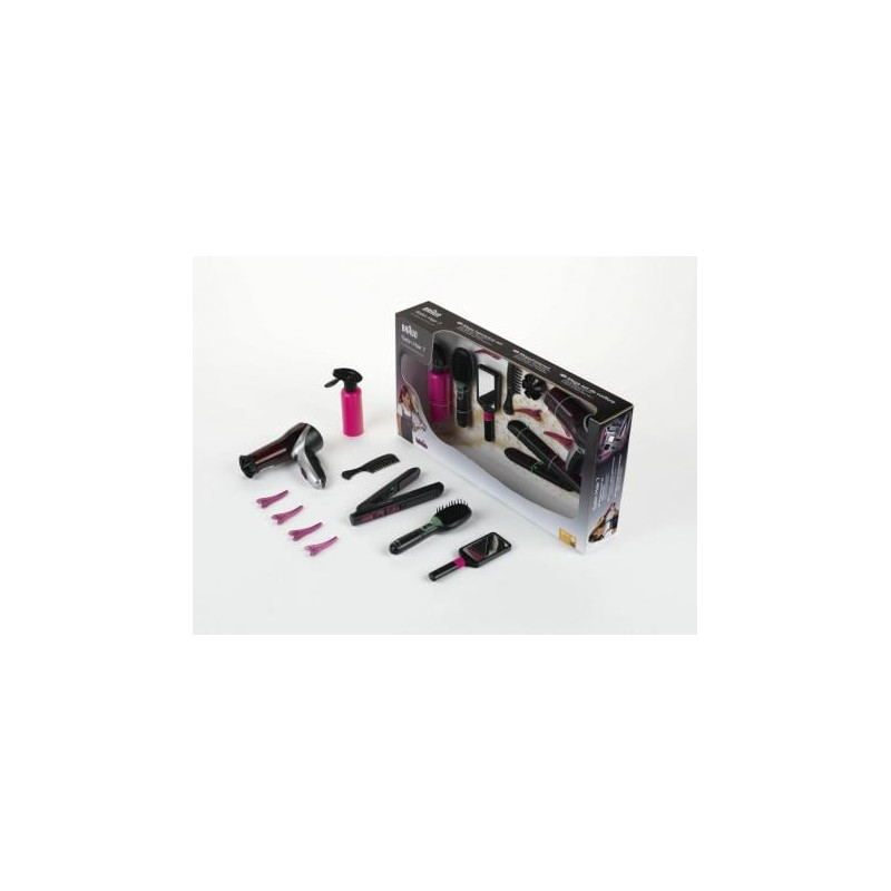 theo klein 5873 set per capelli braun satin hair 7 giocattolo