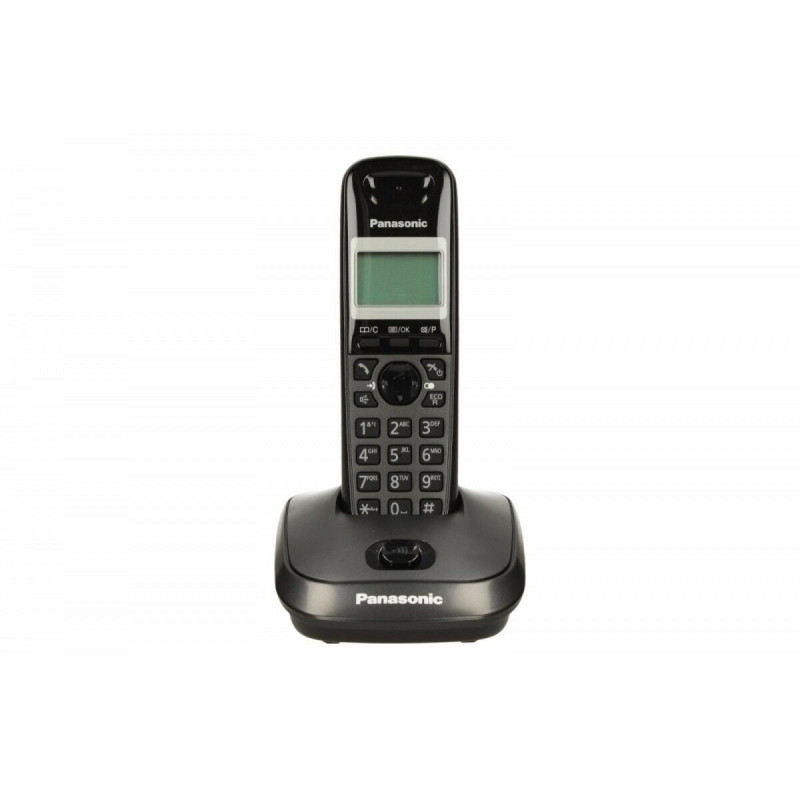 telefono cordless panasonic nero [kx-tg2511pdt ]