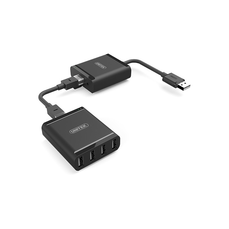 adattatore unitek usb extension over ip 4xusb [y-2516]