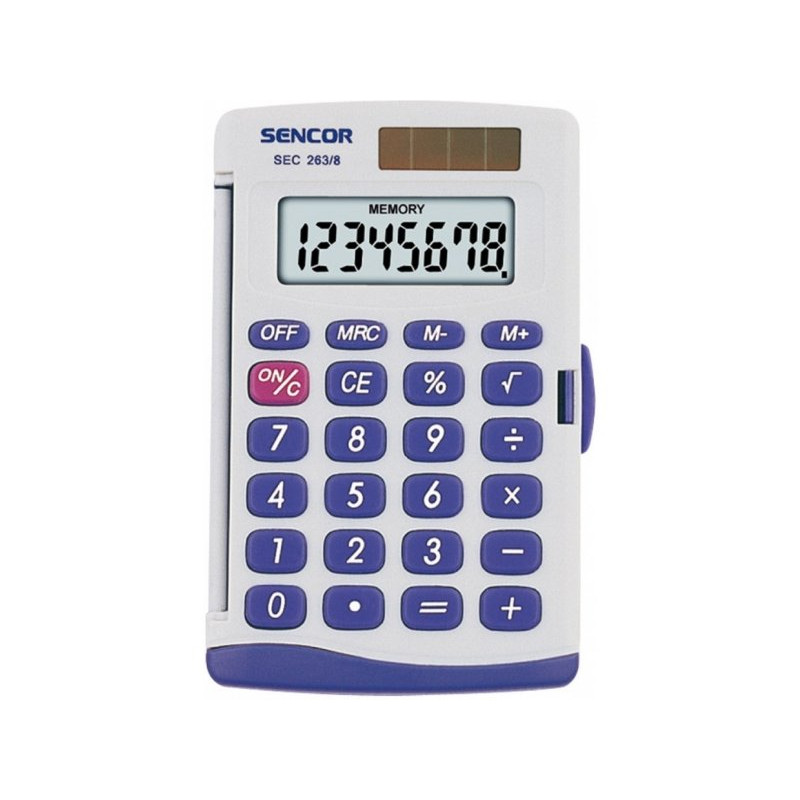 calcolatrice sencor sec 263/8