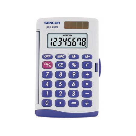 calcolatrice sencor sec 263/8