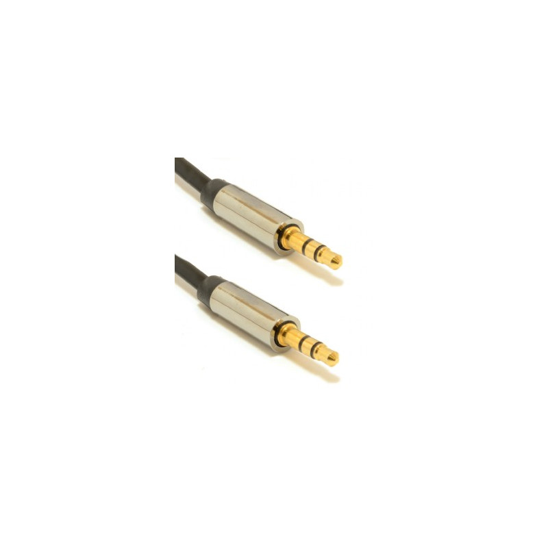 cavo audio gembird 3.5mm 0.75m [ccap-444-0.75m]
