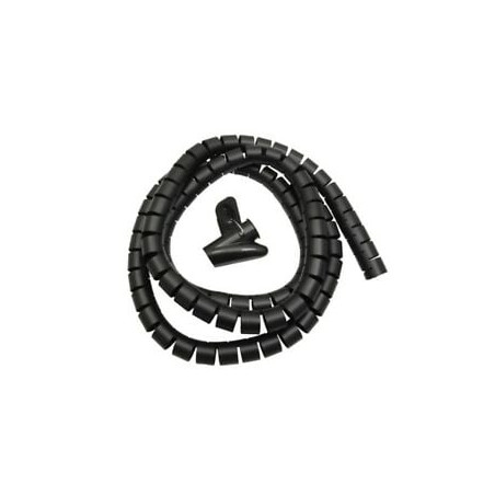 organizzatore cavo di protezione a spirale per cavo maclean nero