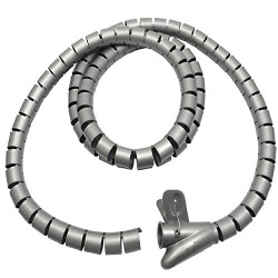 organizzatore cavo di protezione a spirale per cavo maclean argento