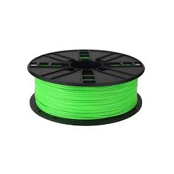 filamento stampante 3d gembird 1.75mm 1kg pla verde fluorescente