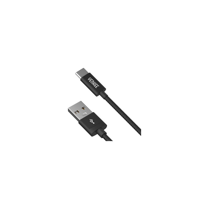 cavo usb di ricarica yenkee usb-c nero [ycu 301 bk]