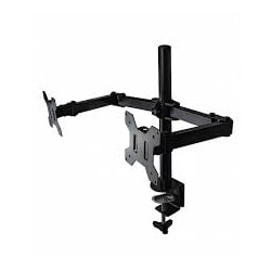 supporto monitor tb tb-mo2 dual 10-27" 10kg vesa 100x100