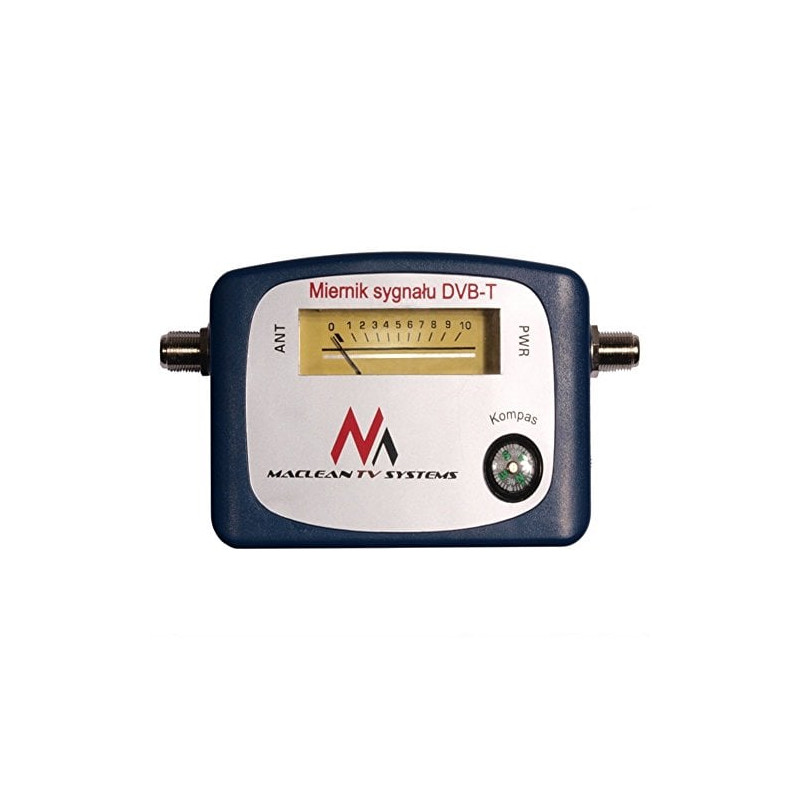 misuratore di segnale dvb-t maclean per l'impostazione di