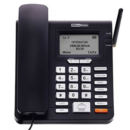 telefono fisso maxcom mm28d [temcokmm28dhscz]
