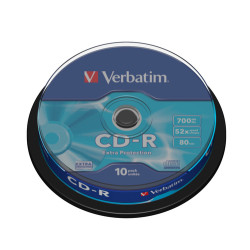 confezione cd-r verbatim 52x700mb [ecvrbcrl510]