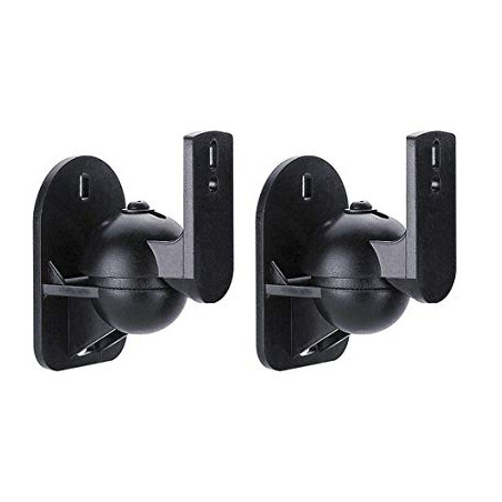 supporto murale per altoparlanti maclean mc-526, fino 3,5 kg,