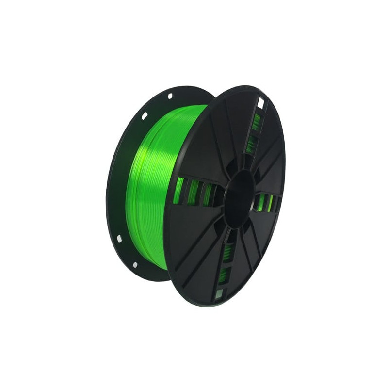 filamento stampante 3d gembird pla-plus, verde, 1.75mm, 1kg [3dp-pla+1.75-02-g]