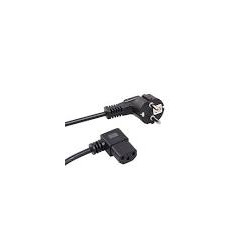 cavo di alimentazione maclean angolare a 3 pin con presa europea