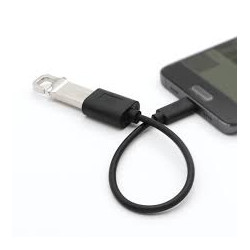 cavo tb usb-c m â?? otg usb-a f 15cm, nero [aktbxku4pac015b]