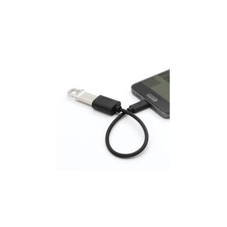 cavo tb usb-c m â?? otg usb-a f 15cm, nero [aktbxku4pac015b]