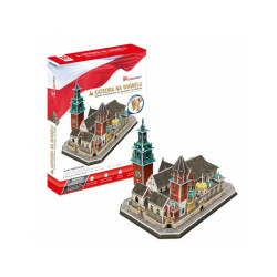 cubicfun - puzzle 3d la cattedrale di wawel 101pz [wzcubd0ug020226]