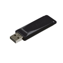 pen drive 64gb verbatim store 'n' go slider 2.0 nero [sgvrb2g64000002]