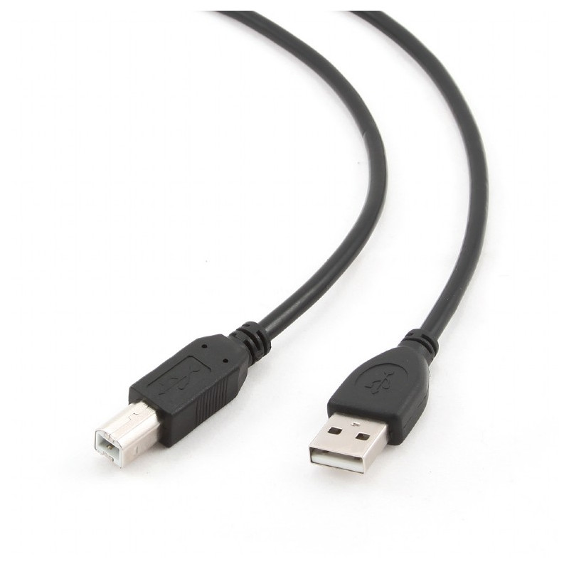 cavo gembird usb 2.0 am-bm 1.8m/nero [akgemku00000021]