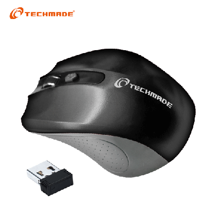 mouse techmade tm-xj30-bk wireless black [tm-xj30-bk]