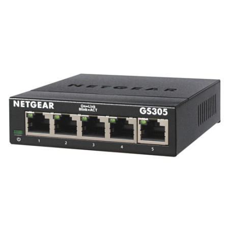 switch netgear gs305 5-port un 5x5ge [nuntgsw5p000012]