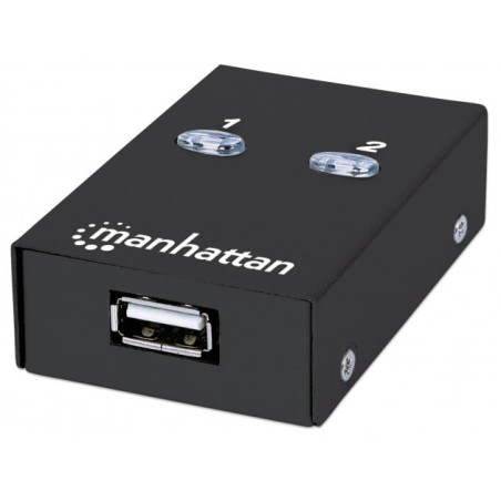 switch manhattan hi-speed ??usb 2.0 condivisione automatica bianco