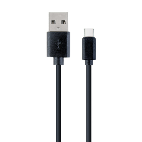 cavo gembird usb 2.0 am a type-c (am/cm), 1m, nero [cc-usb2-amcm-1m]