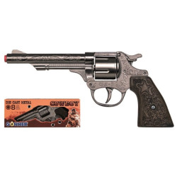 pulio - revolver gonher 80/0 metal 8 rounds [wbpulp0ce008000]
