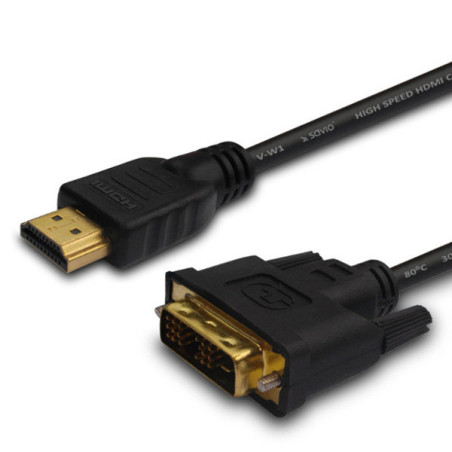 cavo savio cl-139 hdmi - dvi 1,8m [savkabelcl-139]