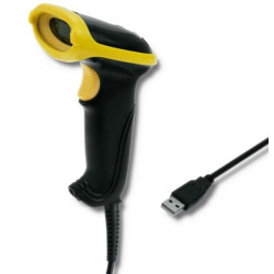 lettore codici a barre qoltec barcode reader 1d - usb [50860]