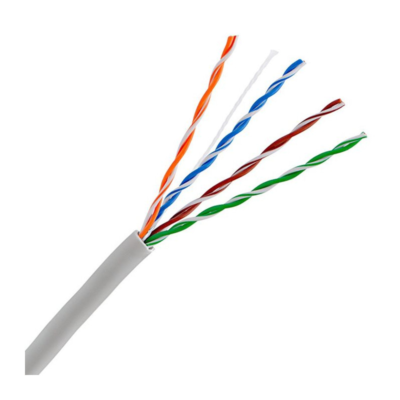 cavo di rete in matassa lanberg utp cu, cat. 5e, 305m, grigio [lcu5-11cu-0305-s]