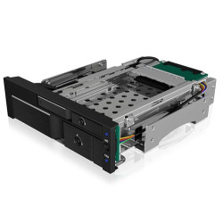 icy box raidsonic ib-2217asts rack mobile per hard disk sata