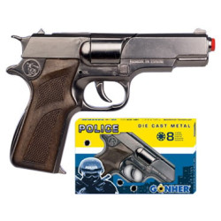 pulio - pistola gohner 125/0 metal police pistol [wbpulp0ce012502]