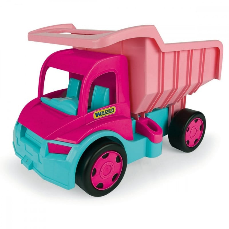 wader polasie - gigant truck dump truck for girls pink [wnwdrb0u9065006]