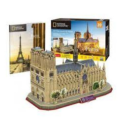 puzzle 3d notre dame national geographic [wzcubd0uh009865]