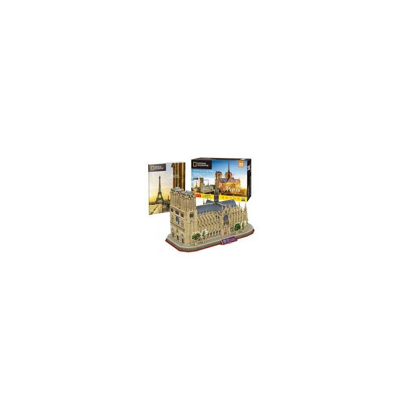 puzzle 3d notre dame national geographic [wzcubd0uh009865]