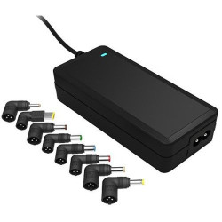 alimentatore natec universal ac adapter torpedo uni-70, nero