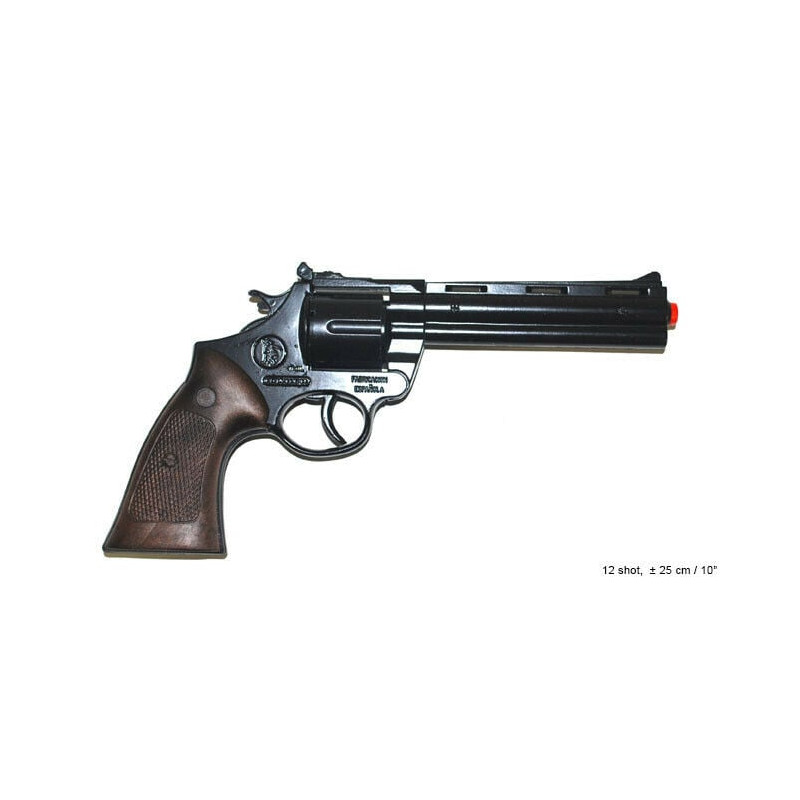 pistola poliziotto giocattolo pulio 123/6 by gonher 12 colpi metallo