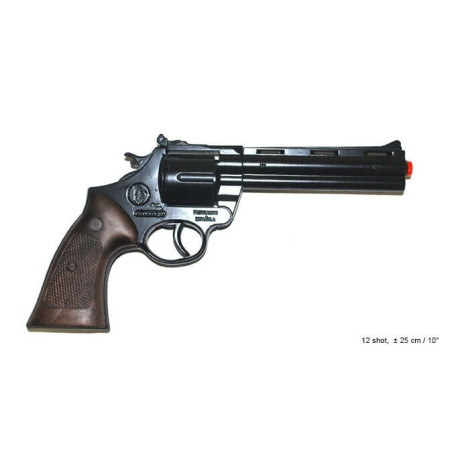 pistola poliziotto giocattolo pulio 123/6 by gonher 12 colpi metallo