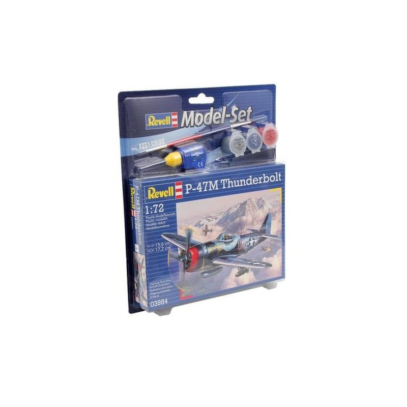 revell - model set p-47 m thunderbolt [jprvll0cj019102]