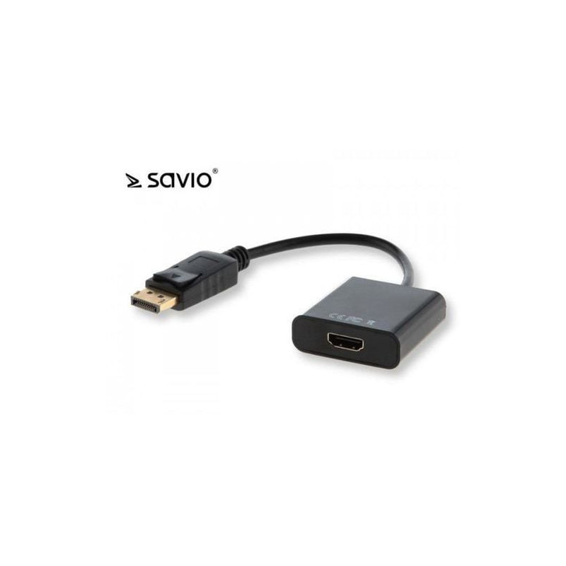 adattatore savio displayport a hdmi cl-55b [akelmvdosavcl5w]
