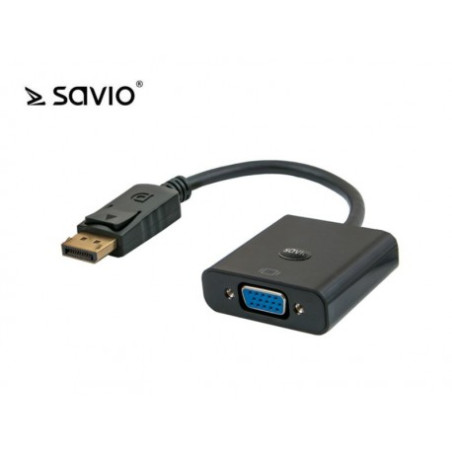adattatore displayport elmak cl-90b d-sub (vga) nero [akelmvdosavcl9b]