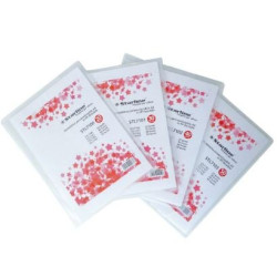 Portalistini a buste fisse starline personalizzabili 40 buste trasparenti