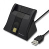qoltec smart chip card scanner usb2.0 plug [amqolcu00050643]