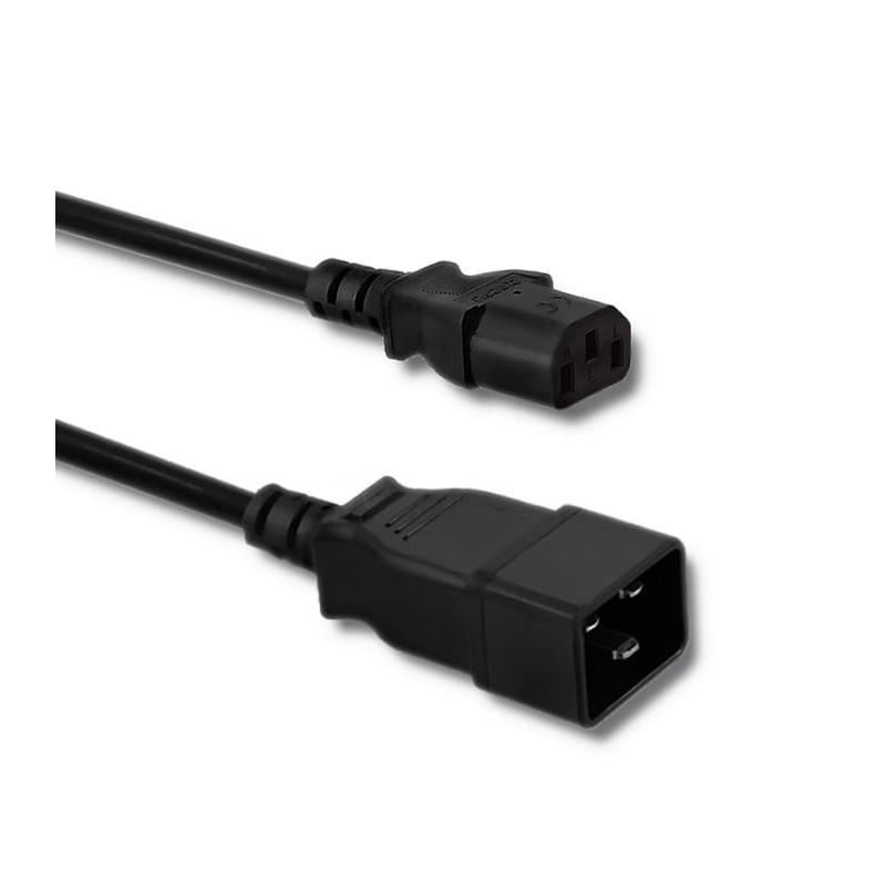 cavo alimentazione qoltec 53991 per ups - c20/c13 - 1.2m