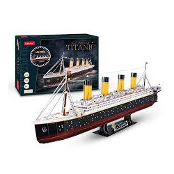 cubicfun - puzzle 3d titanic led [wzcubd0uh020521]