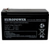 batteria gruppo di continuita' europower ev 12v 9ah [azeuruayev129ah]