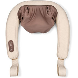 massaggiatore cervicale beurer mg 153 4d beige/marrone [64310]