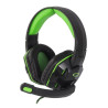cuffie esperanza it venom con microfono verde e nero [egh380]